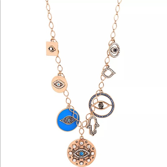 Evil Eye Charm Necklace - Picture 3 of 9